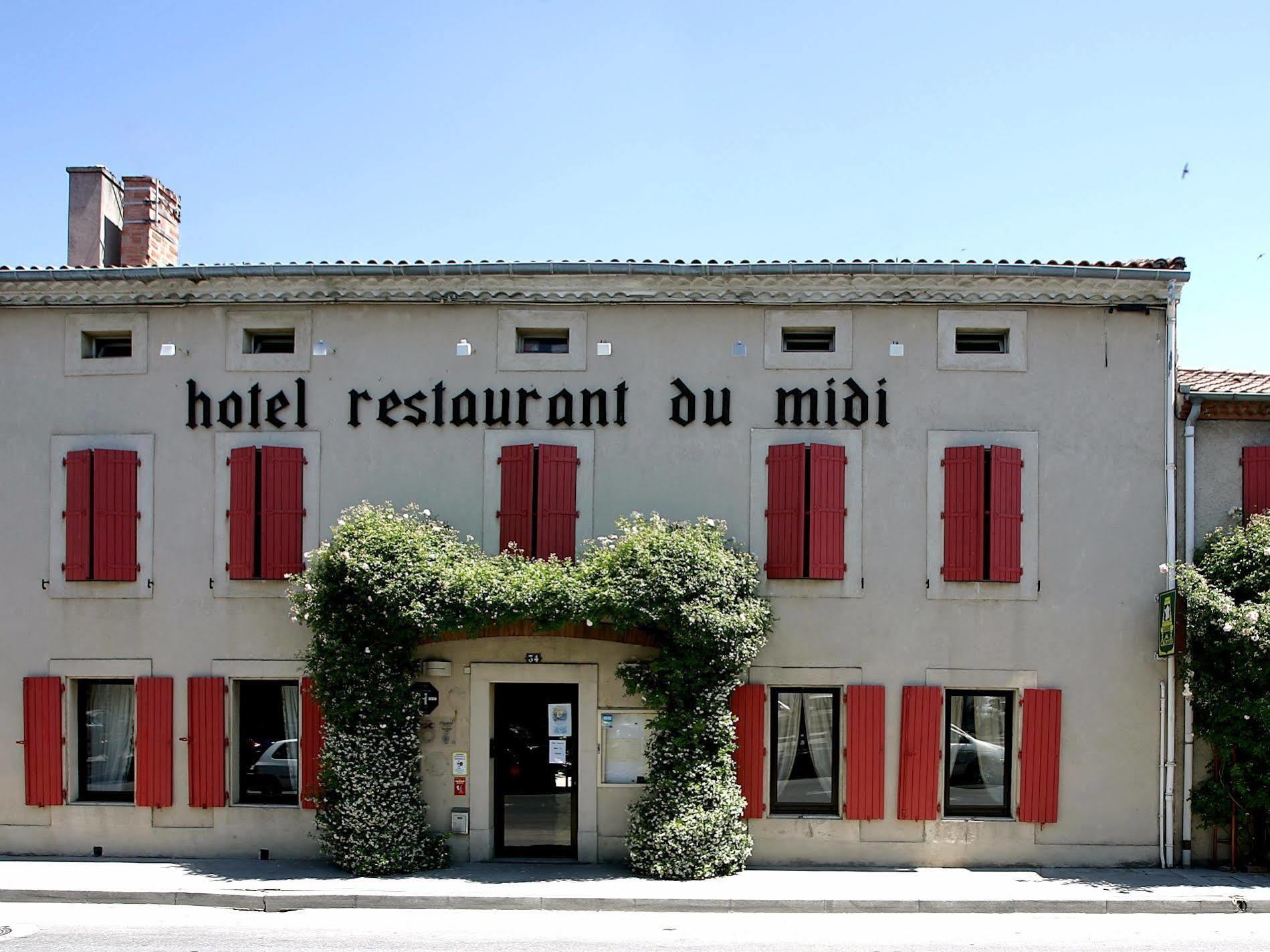 Logis Hotels - Hotel Restaurant Du Midi Ревель Экстерьер фото