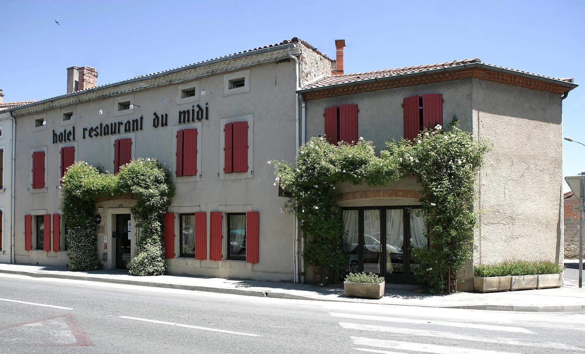 Logis Hotels - Hotel Restaurant Du Midi Ревель Экстерьер фото