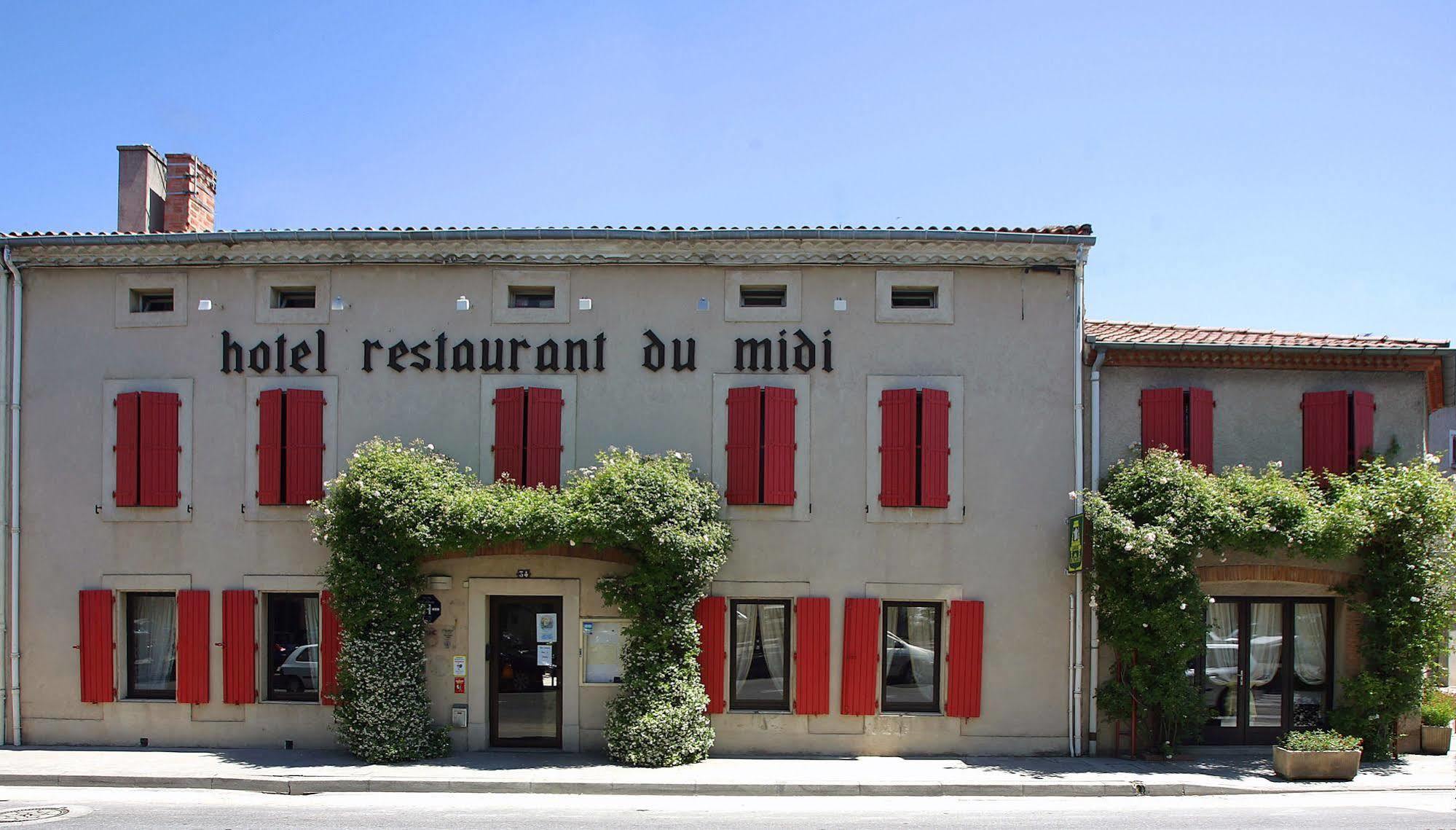 Logis Hotels - Hotel Restaurant Du Midi Ревель Экстерьер фото